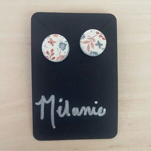 Polymer clay earrings